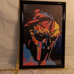 MF DOOM Abstract Framed Art
